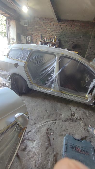 Сварка глушителя .замена порогов.покраска.сварка кузова