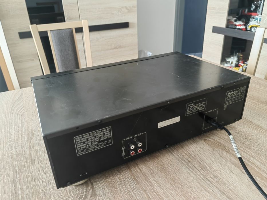 Magnetofon Technics rs-bx707 kasetowy vintage 3 głowice trzy
