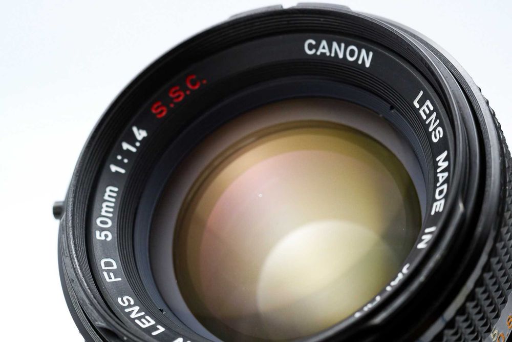 Canon FD 50mm f1.4 S.S.C