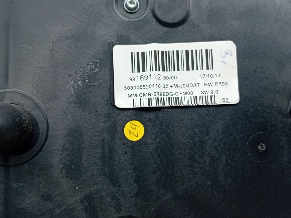 Quadrante / painel de instrumentos CITROËN C4 Grand Picasso II (DA_, D