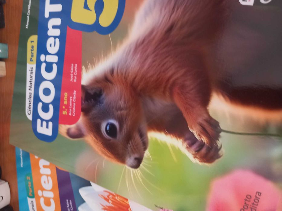 livros de ciências  de 5º ano