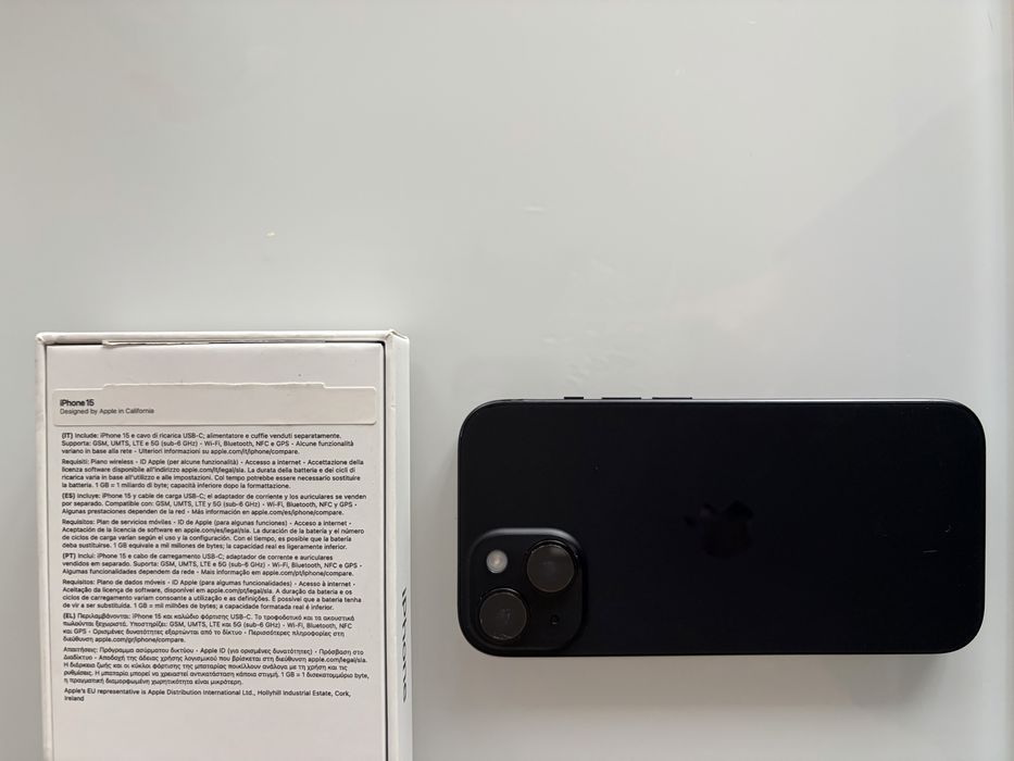 Iphone 15 | 128G | Preto | Excelente estado | Com caixa