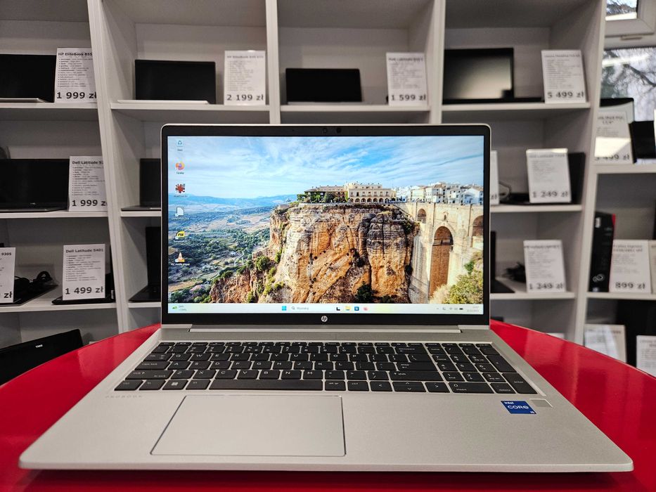 HP EliteBook 450 G8 15" i5 16GB 512SSD Iris XE FHD Faktura Gwarancja