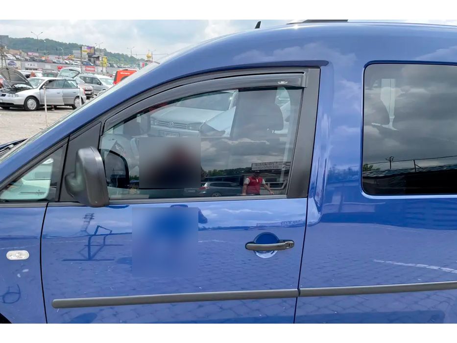 Volkswagen Caddy 2004-2010 рр. Вітровики (2 шт, HIC)