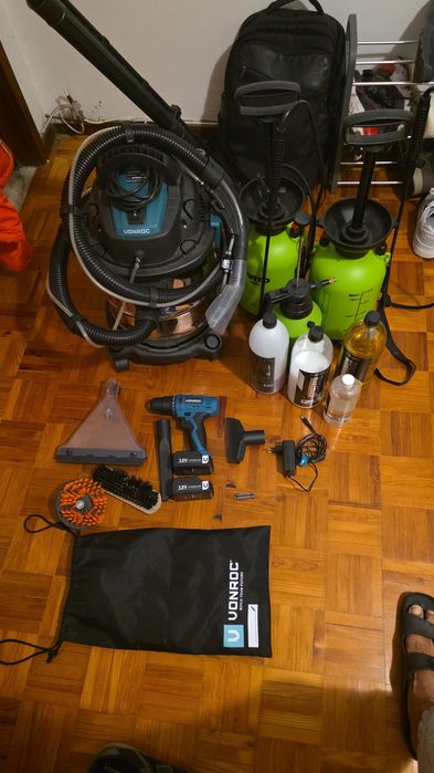 Kit limpeza estofado