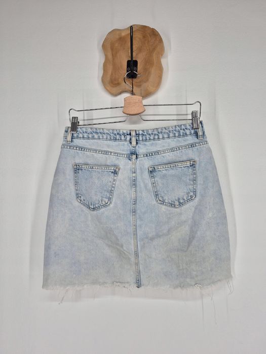 Spódnica jeansowa Boohoo 40 L 12 prosta