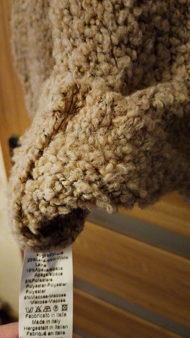 Piękny gruby sweter