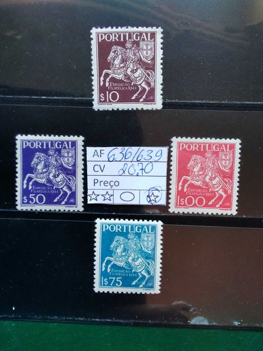 1944 3° Exposição Filetelica Portuguesa MLH *