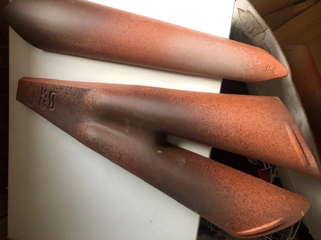 Canto beirado Telhado CS Telha 40 (7 peças) rústico antigo