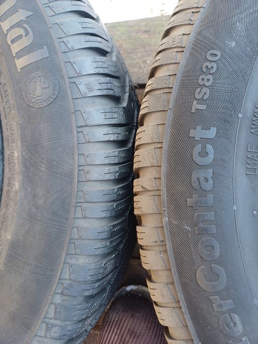 Koła zima 15" 5x100 Golf 4 Leon Audi A3 Octawia Continental 195 65 R15