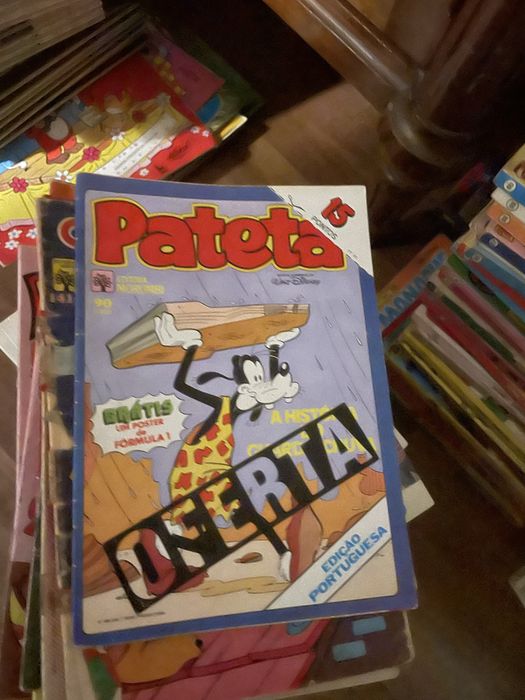 254 livros aos quadradinhos: Disney, Luluzinha, Mónica, …