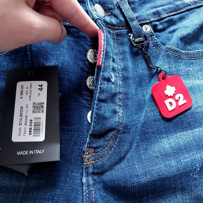 Spodnie jeansowe Dsquared2 44