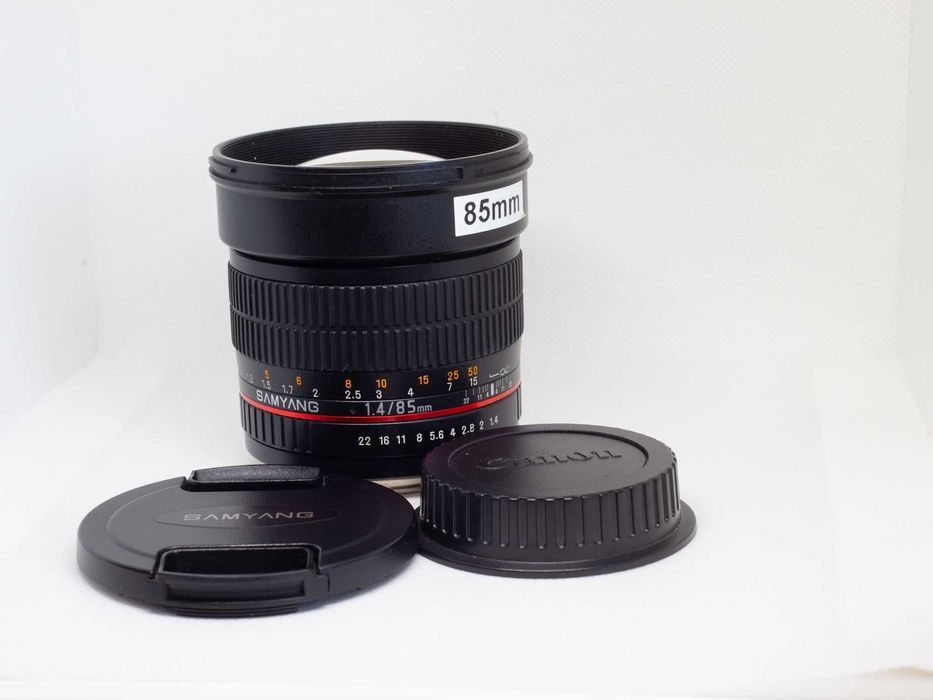 Lente / Objectiva Samyang 1.4/85mm AS IF UMC Encaixe Canon64585430654083120