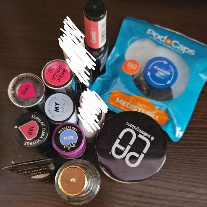 Zestaw do robienia hybryd – lakiery, akrylożel, żel i akcesoria