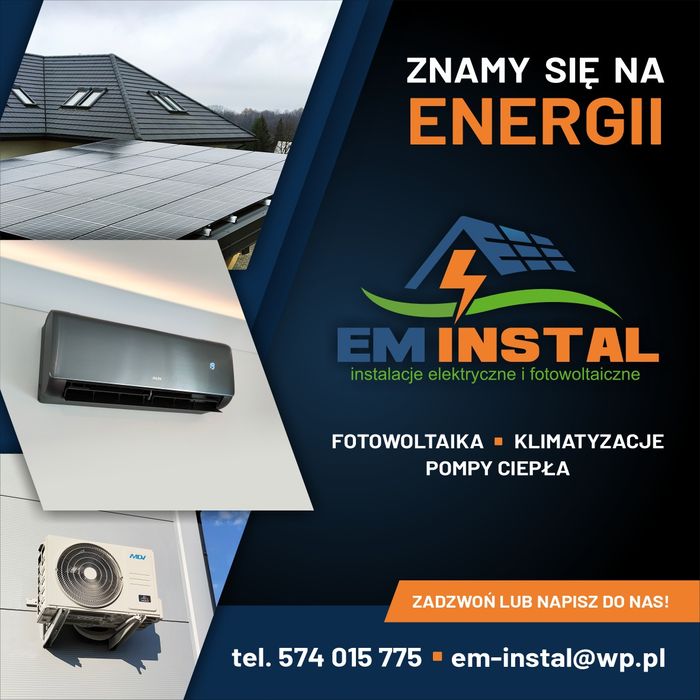Klimatyzacja domowa z montażem