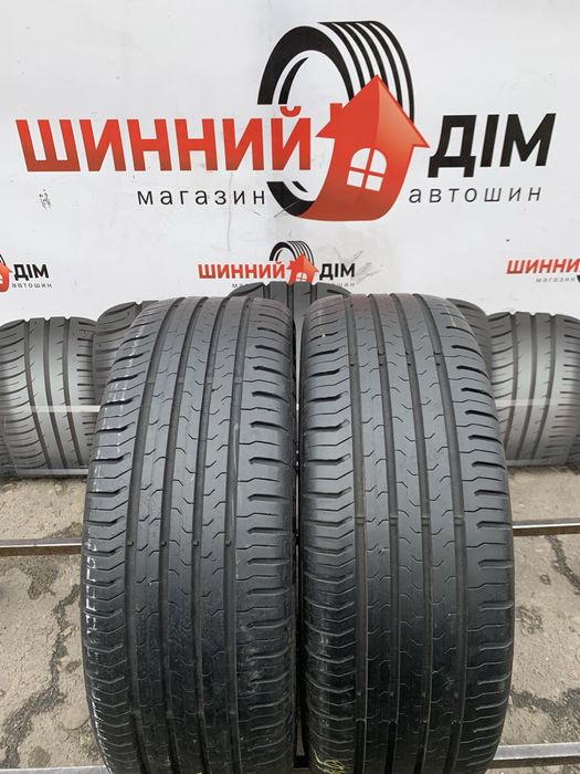 Шини 215/55 R17 пара Continental  літо 6,6мм