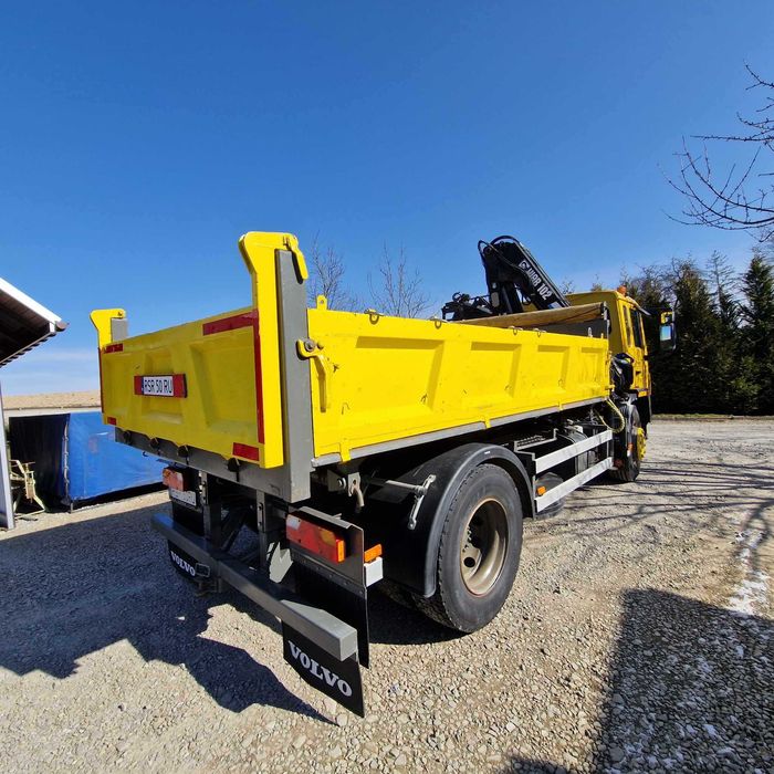 Volvo FL618 wywrotka HDS HIAB 102