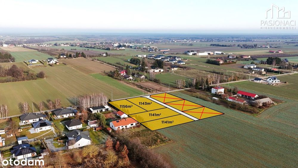 Działki budowlane w Woli Krasienińskiej - Widok 2