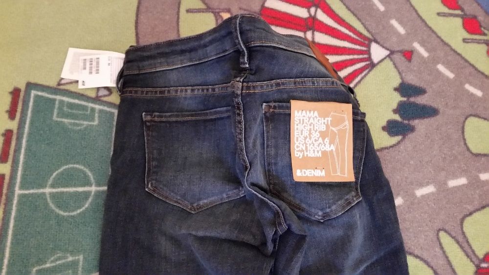 DENIM spodnie ciążowe rozm. 36 x 2 pary