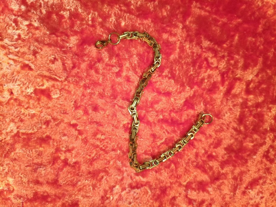 Мужской стильный брвслет-цепочка