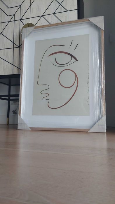 Quadro com serigrafia da PAPER COLLETIVE da AREA STORE - NOVO