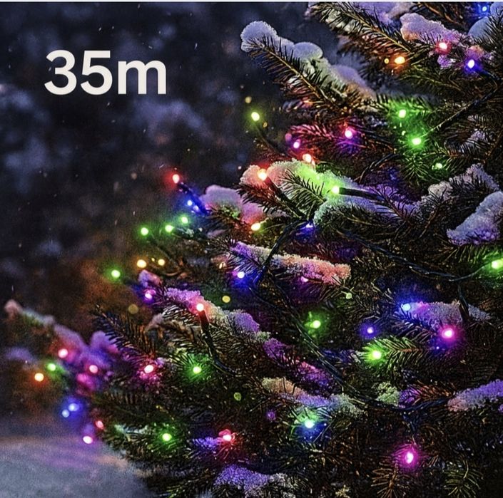 500 led 35m Lamki choinkowe