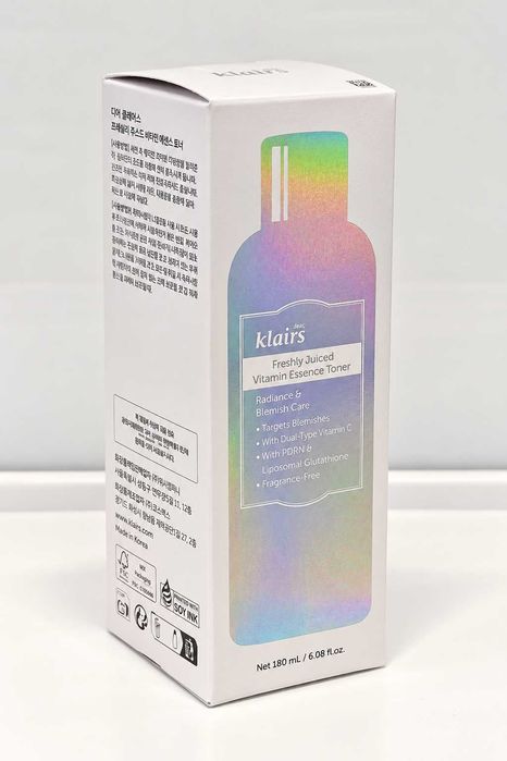 Klairs Freshly Juiced 180 ml tonik z witaminą C, PDRN i glutationem