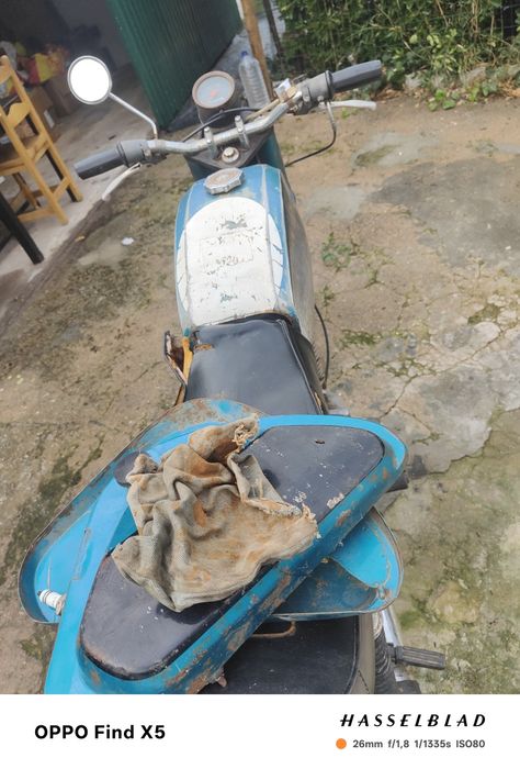 Mota Clássica Casal K182s 50cc de 1978 - Perfeita para Restauro