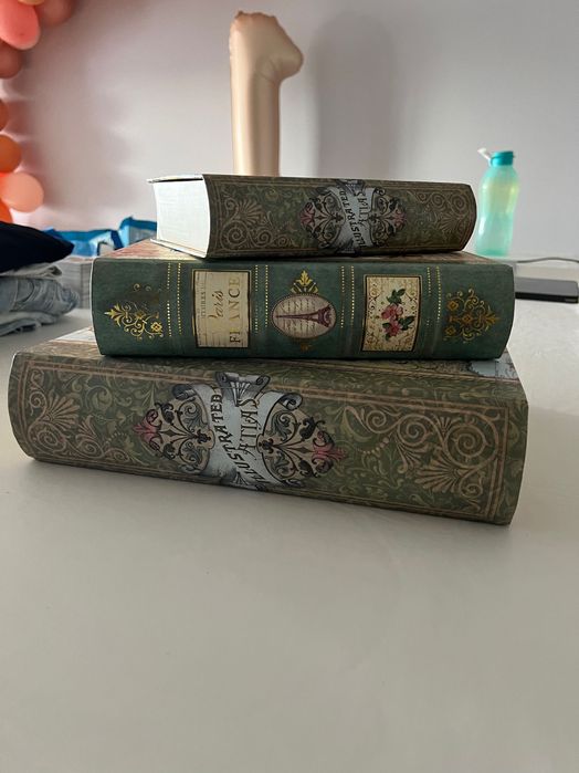 Conjunto de Caixas de decoração - Livro