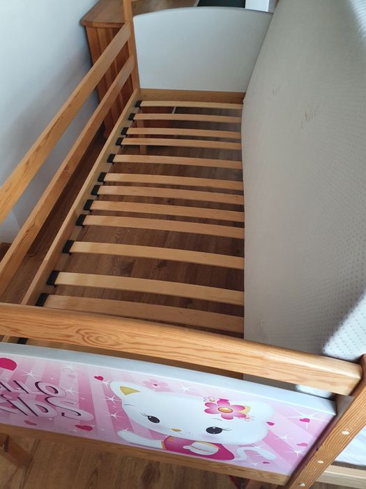 Łóżko podwójne 80x180 dla dziewczynki