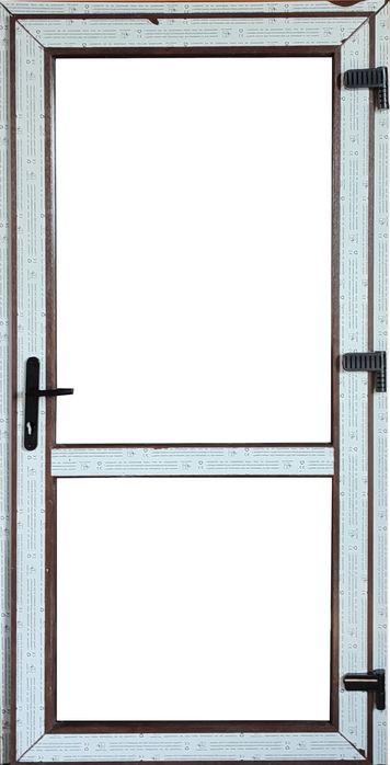 DRZWI Kacprzak 100x210 Drzwi ZEWNĘTRZNE PCV Sklepowe Orzech Lider OLX