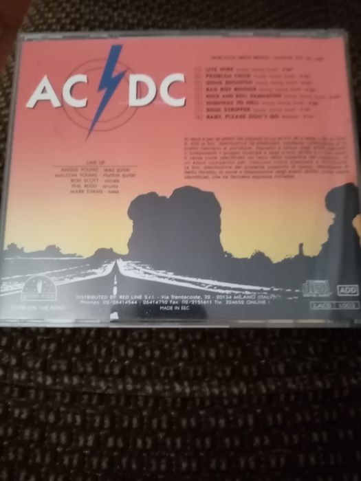 AC/DC Bon, please don't go CD booteg ao vivo raro 1980