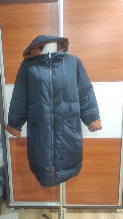 Dwustronna kurtka Lee Cooper puchowa xl XXL 42 44 Lorena 2000 Navy
