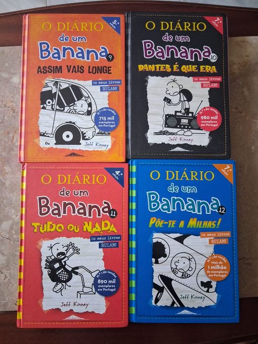 Livros diario de um banana