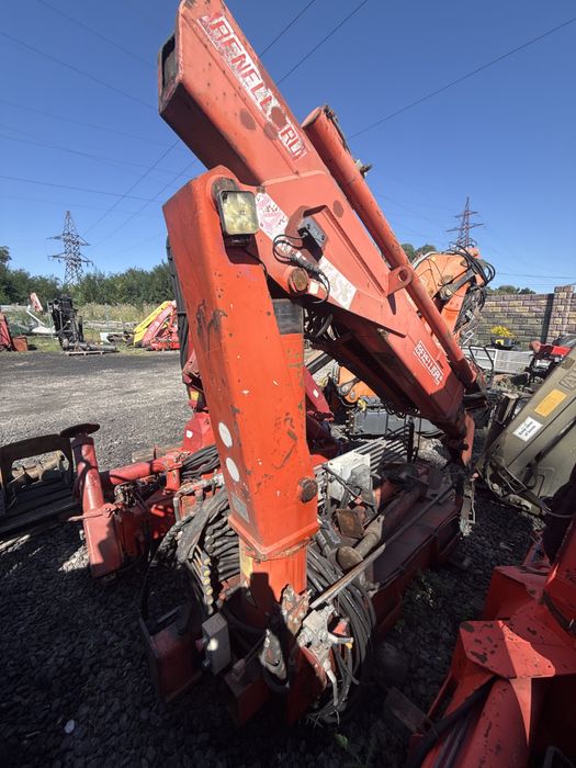 Кран маніпулятор евакуаторний