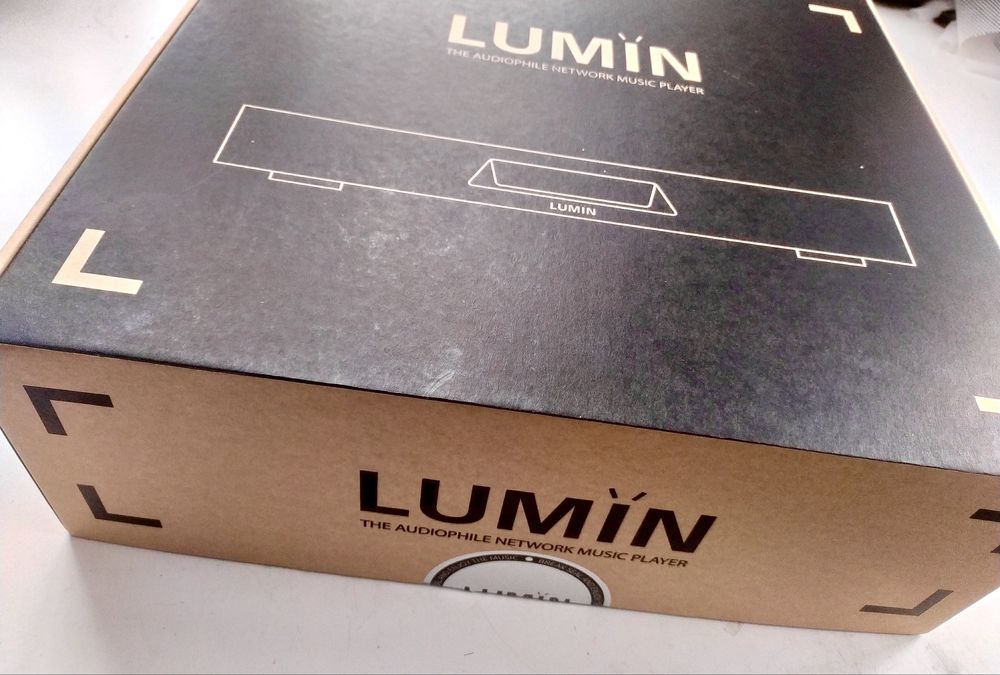 LUMIN U2 srebrny / Transport - streamer