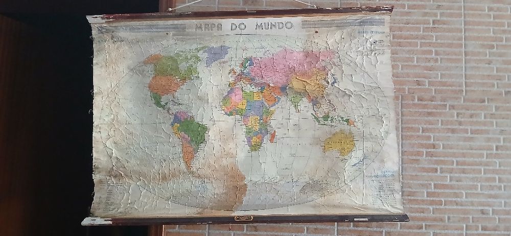 Mapa mundo antigo