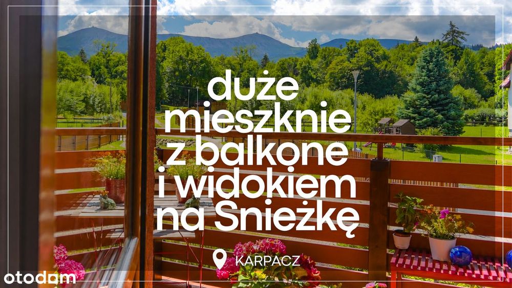 Karpacz | 63 M² | Balkon Z Widokiem Na Śnieżkę | Cisza I Przestrzeń