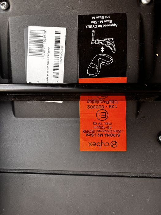 Foteliki Cybex Aton M, Sirona M2 + baza isofix