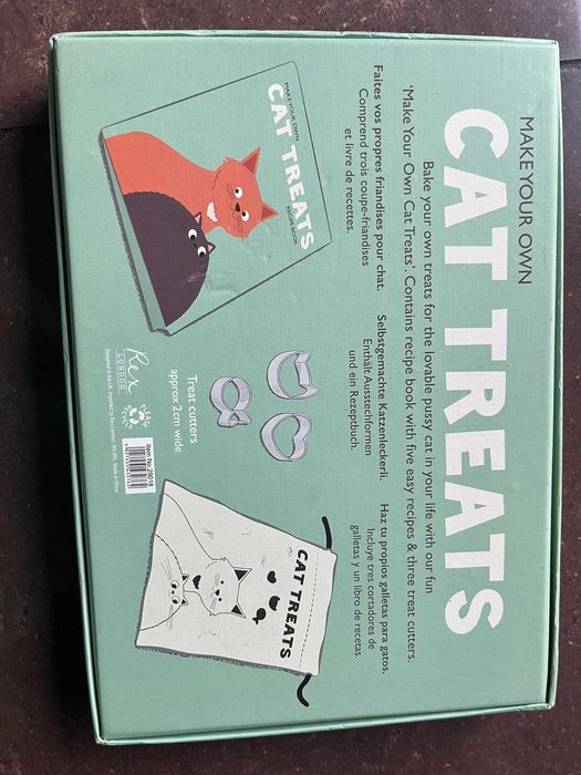 Cat treats foremki do pieczenia przysmaków dla kota