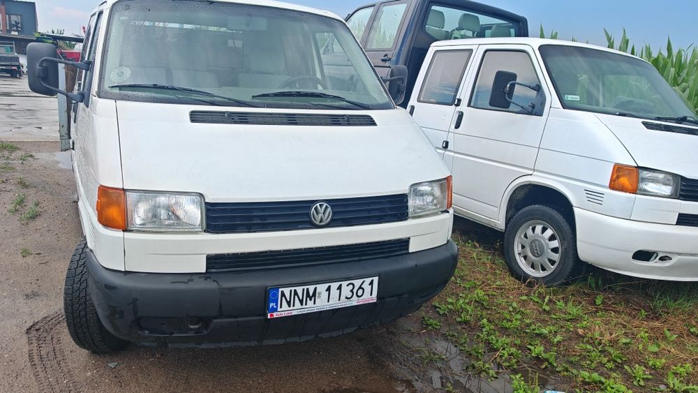 T4 Doka 2.4 D 1999r paka Alu bez rdzy