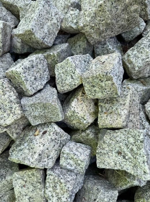 Kostka granitowa łupana szara – ok. 0,7–1,0 t - różne wymiary ok. 5–9 cm - 199 zł