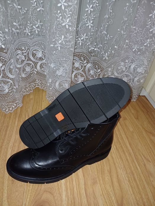 Сапоги new чоловічі шкіряні 44р