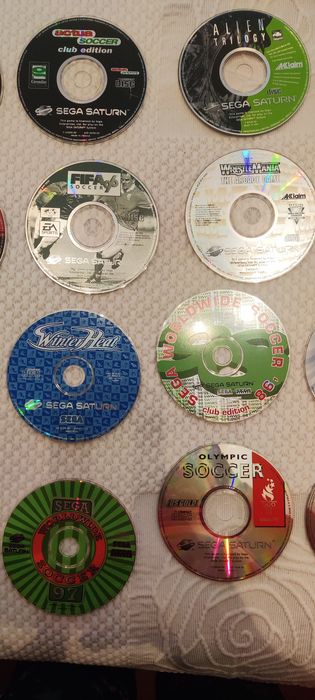 Jogos Sega Saturn SEM CAIXA