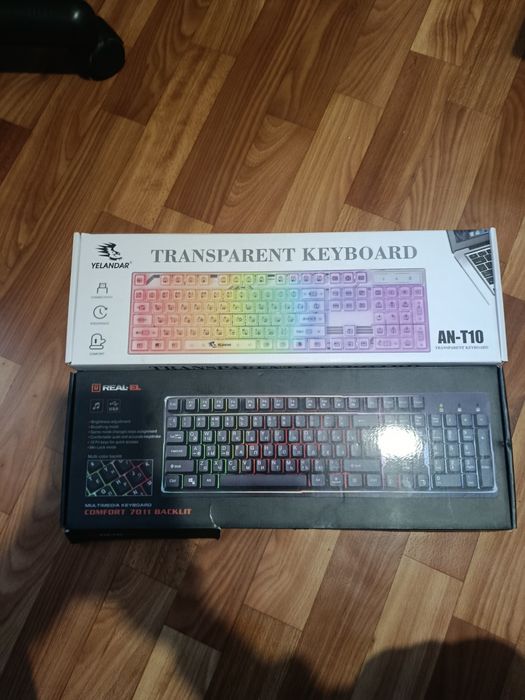 Ігрові клавіатури, мишки, навушники