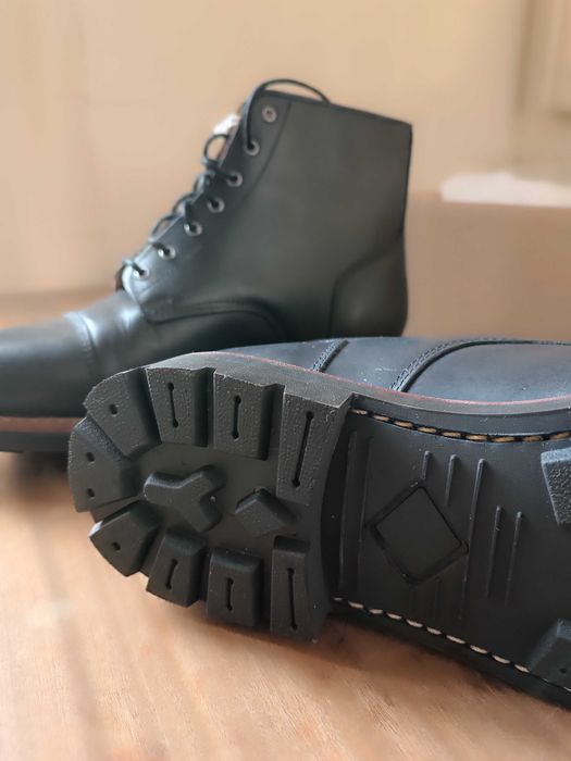 Botas de couro vintage