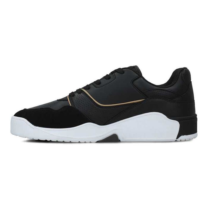 EMPORIO ARMANI EA7 sneakersy buty NOWOŚĆ black / gold
