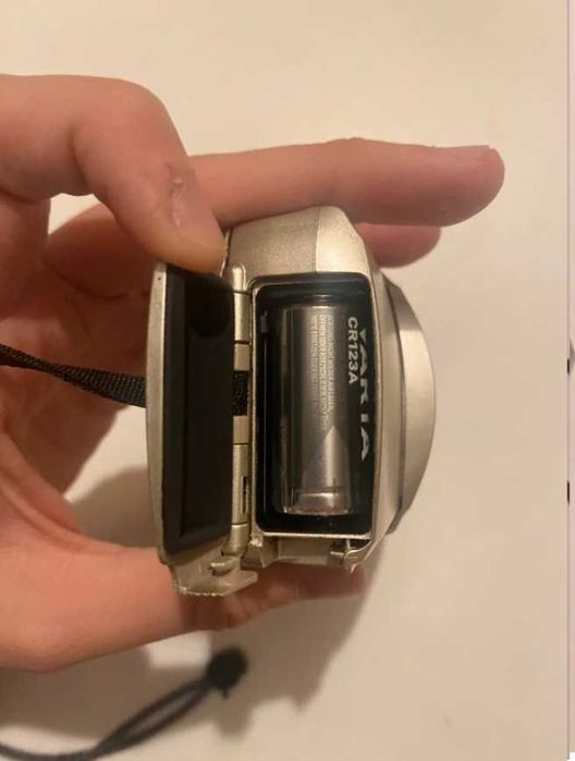 Câmera analógica Olympus mju II Silver