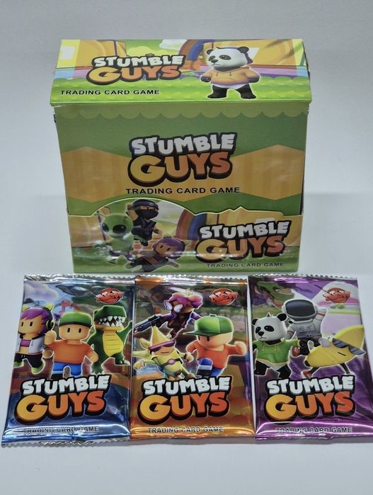 2x KARTY stumble guys - 2x 288 sztuk Cały Box całe opakowanie. Nowe