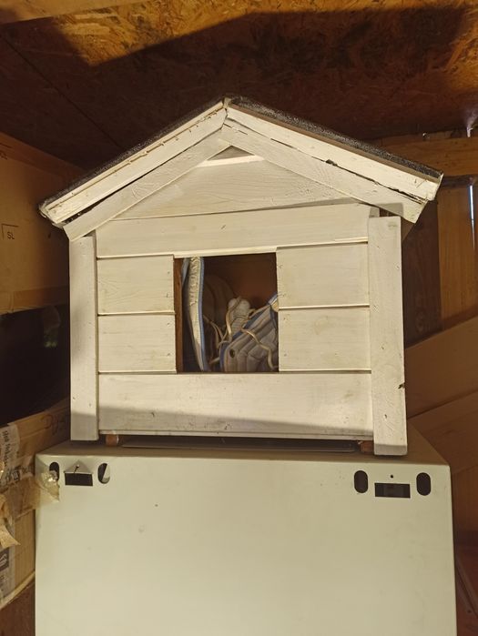 Buda dla małego psa lub kota